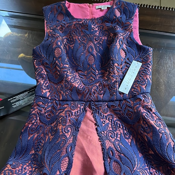 KAY UNGER NEW YORK
CLAUDIA WOMENS EMBROIDERED MAXI EVENING DRESS - Picture 9 of 14